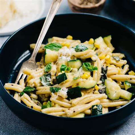 zucchini-and-corn-pasta-veggie-cacio-e-pepe-our-salty image