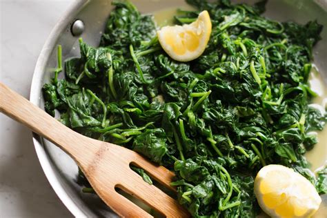 recipe-easy-lemon-ginger-spinach-kitchn image