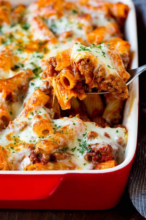 baked-rigatoni-pasta-recipe-dinner-at-the-zoo image