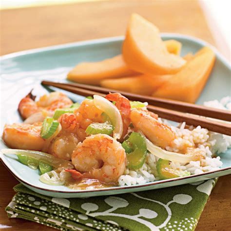 stir-fried-ginger-shrimp-recipe-myrecipes image