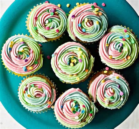 multi-colored-rainbow-cupcakes-homemade-food-junkie image