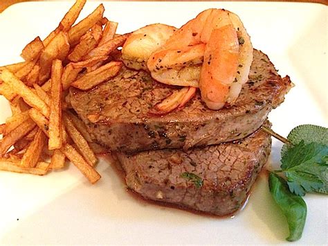 garlic-and-herb-crusted-steak-and-shrimp-chef-silvia image