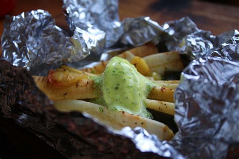 parsnips-in-foil-with-garlic-and-herb-butter-food image