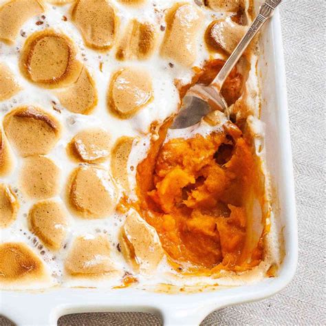 sweet-potato-casserole-with-marshmallows-simply image