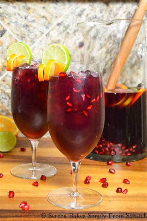 red-wine-pomegranate-sangria-serena-bakes-simply image