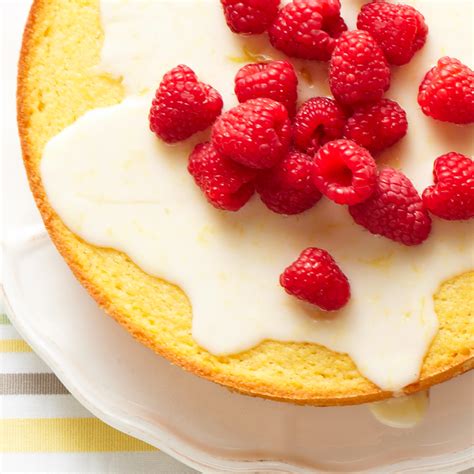 cornmeal-yogurt-lemon-cake-eatingwell image