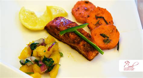 salmon-with-mango-salsa-and-sweet-potatoes image
