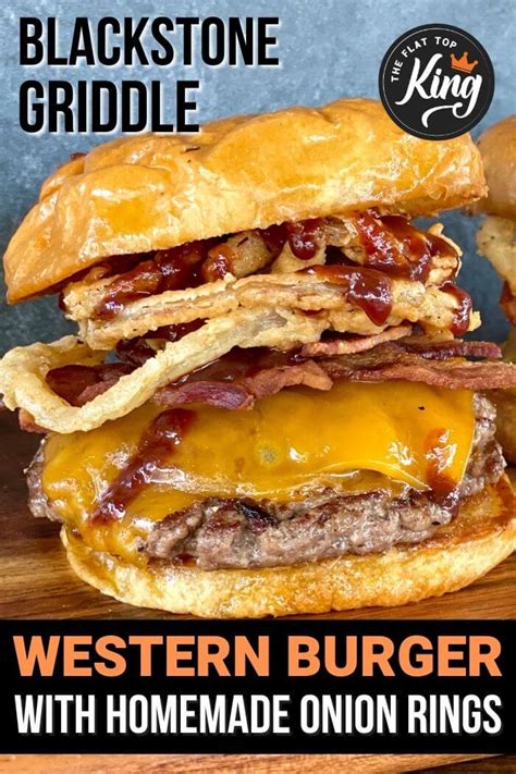 western-cowboy-burger-with-homemade-onion-rings image