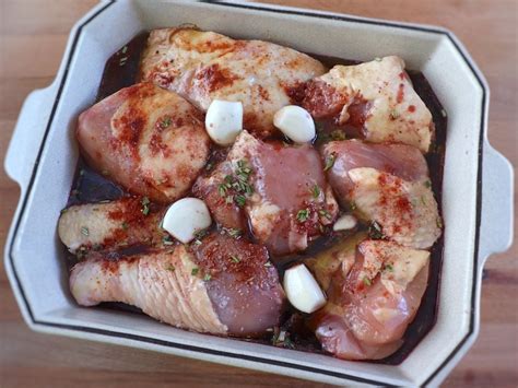 baked-chicken-with-red-wine-food-from-portugal image
