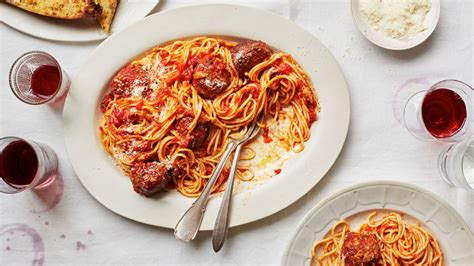the-ultimate-spaghetti-and-meatballs-sunday-supper image