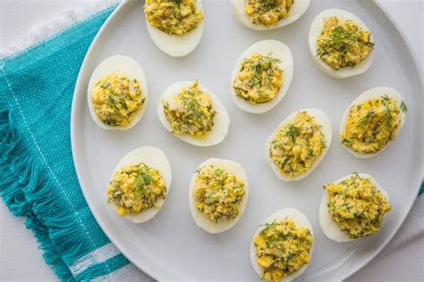 herbed-deviled-eggs-recipe-food-fanatic image