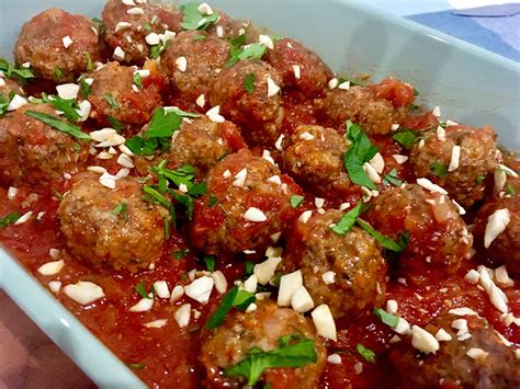 sicilian-sweet-and-sour-meatballs-recipe-lucas-italy image