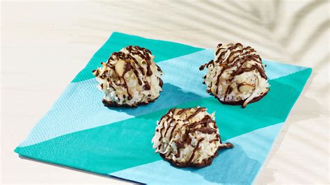 almond-joy-candy-bar-macaroons-recipe-hersheyland image