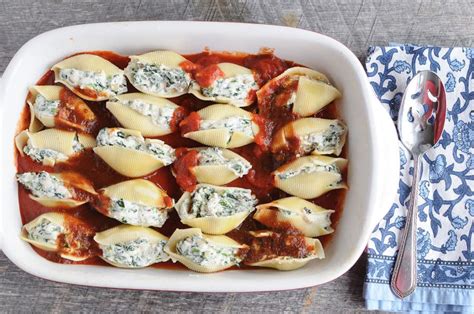 spinach-and-mushroom-stuffed-shells-two-lucky-spoons image