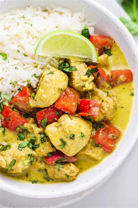 easy-instant-pot-coconut-chicken-curry-little-sunny image