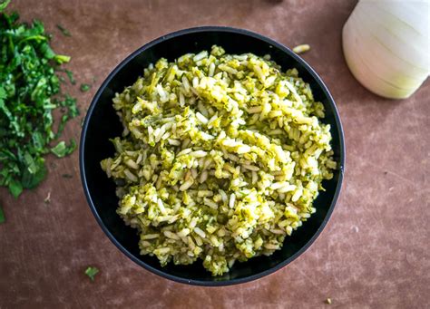 mexican-green-rice-arroz-verde-mexican-please image