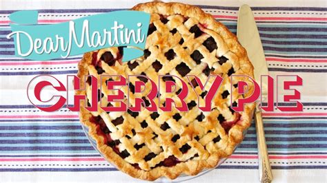 how-to-make-a-lattice-top-cherry-pie-youtube image