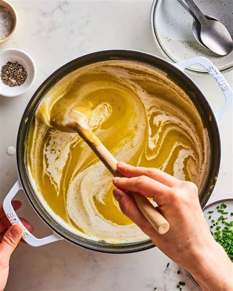 how-to-make-classic-potato-leek-soup-the-kitchn image