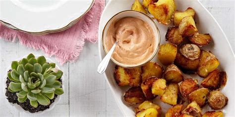 crispy-twice-cooked-potatoes-with-paprika-mayo image