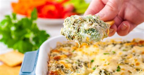 easy-hot-spinach-dip-recipe-a-creamy-baked-spinach image