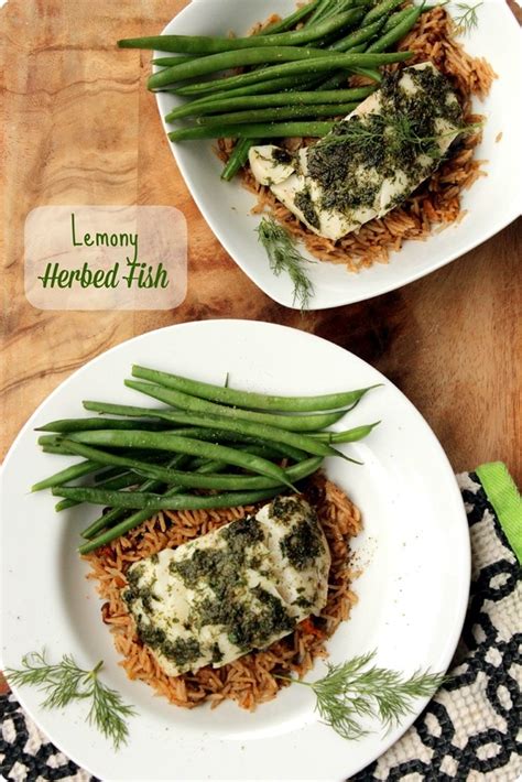 lemon-and-herb-fish-recipe-quick-and-easy-dinner image