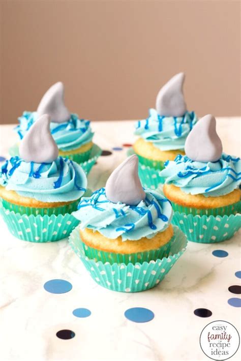 shark-cupcakes-a-perfect-under-the-sea-party-idea-easy image