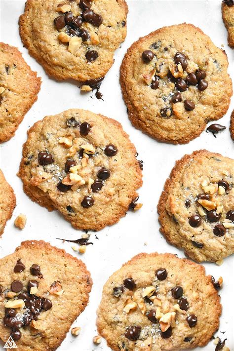 soft-chewy-low-carb-keto-chocolate-chip-cookies image