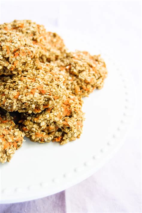 healthy-oatmeal-carrot-breakfast-cookies-the-beader image