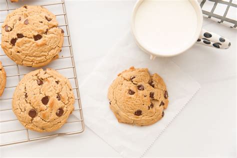 peanut-butter-chocolate-chip-cookies-recipe-simply image