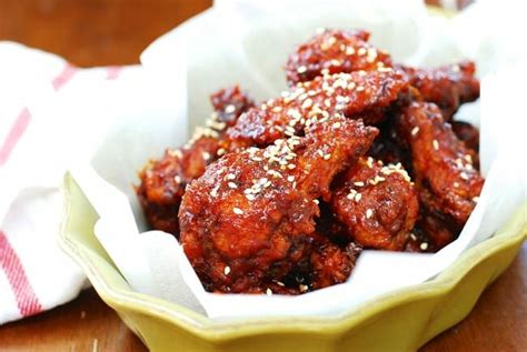 sweet-and-spicy-korean-fried-chicken-yangnyeom image