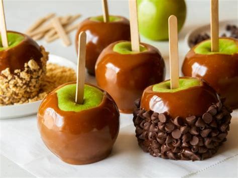 caramel-apples-recipes-food-network-food-network image