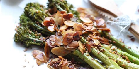 sauted-tenderstem-broccoli-with-almonds image