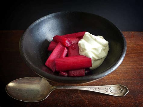 red-wine-roasted-rhubarb-compote-recipe-serious image