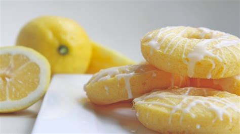 baked-lemon-cake-donuts-recipe-fluffy-moist image