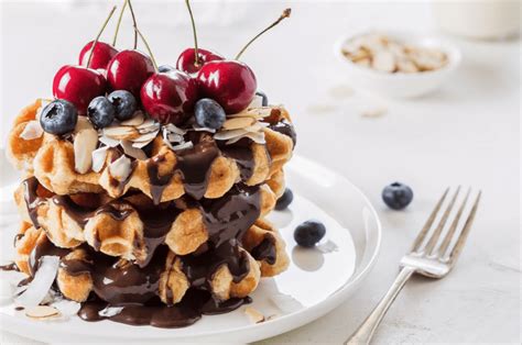 15-delicious-waffle-recipes-for-christmas-morning image