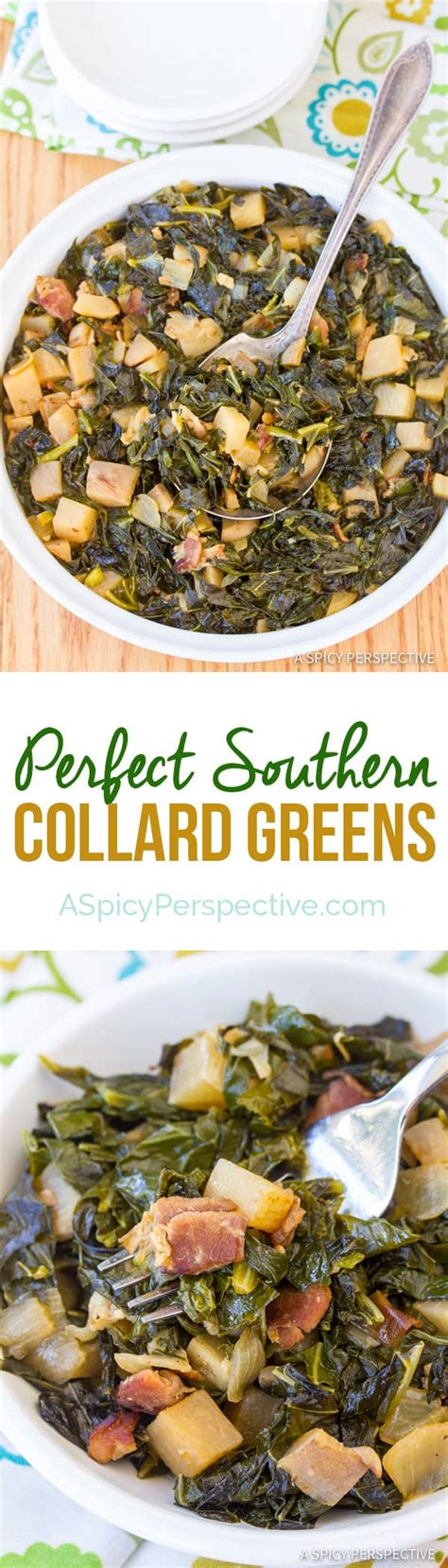 perfect-southern-collard-greens-video-a-spicy image