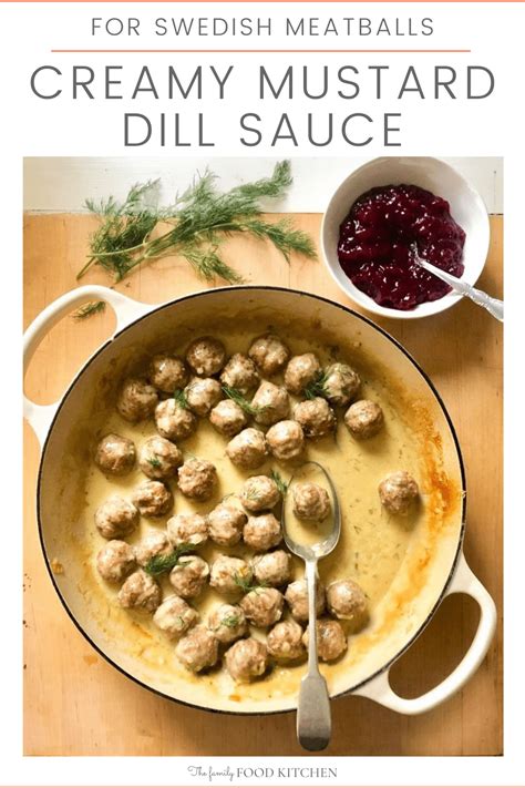 creamy-mustard-dill-sauce-for-meatballs-the-family image