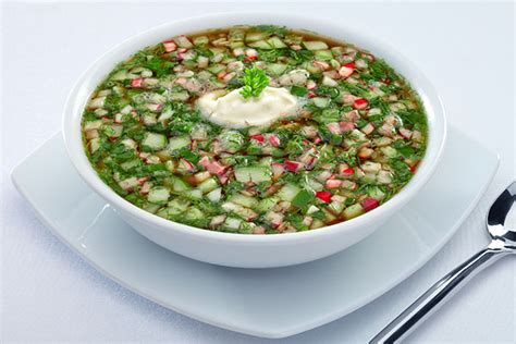 russian-vegetable-soup-okroshka-russian-recipe-book image