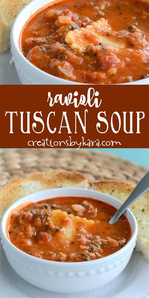 tuscan-ravioli-soup-with-sausage-creations-by-kara image