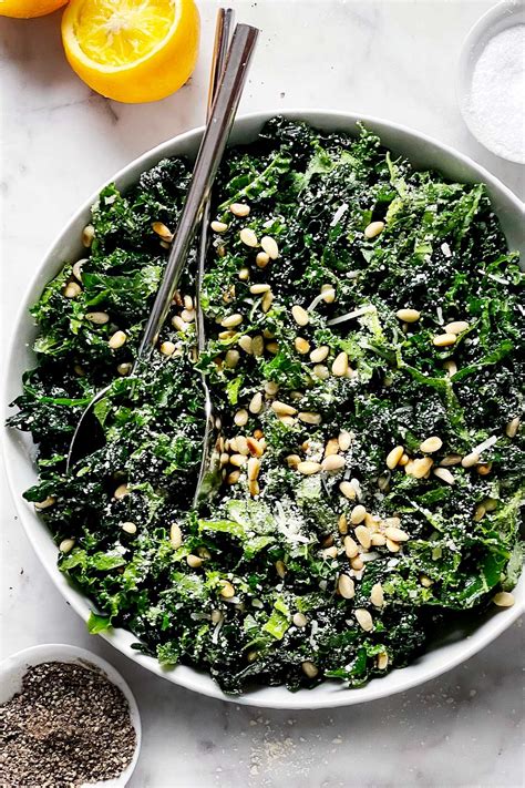 kale-salad-with-parmesan-and-pine-nuts image