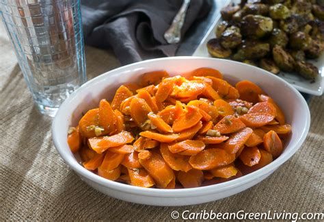 baked-garlic-butter-spicy-glazed-carrots-caribbean image