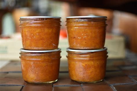 peach-cardamom-jam-food-in-jars image