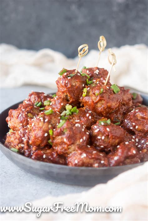 low-carb-sweet-and-sour-cocktail-meatballs-sugar image