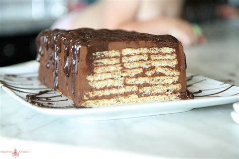 chocolate-peanut-butter-ice-box-cake-heather-christo image