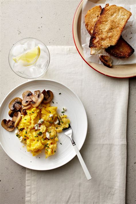 creamy-scrambled-eggs-with-mushrooms-canadian-living image