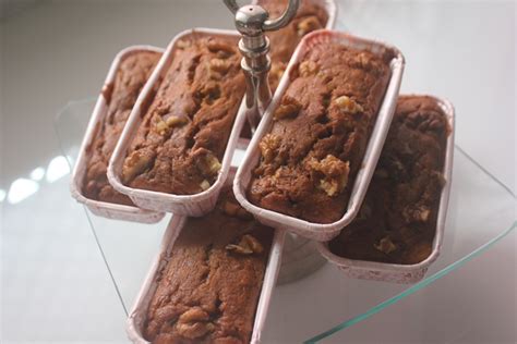 banana-walnut-mini-cakes-recipe-yummy-tummy image