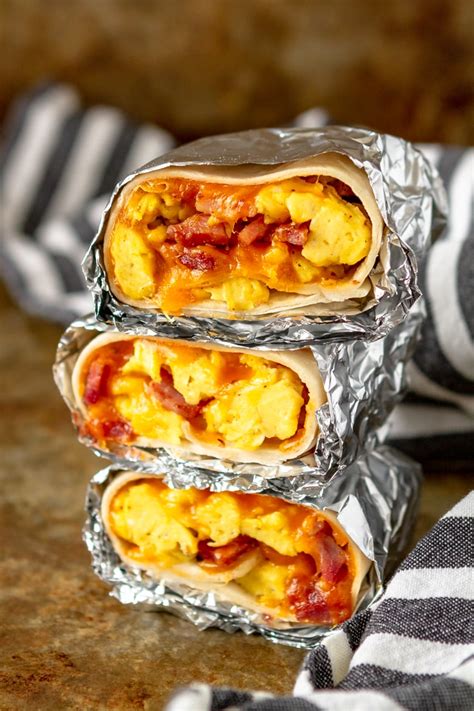 simple-and-easy-ham-egg-cheese-freezer-breakfast-burritos image