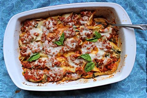 homemade-lasagna-recipe-with-stuffed-shells image