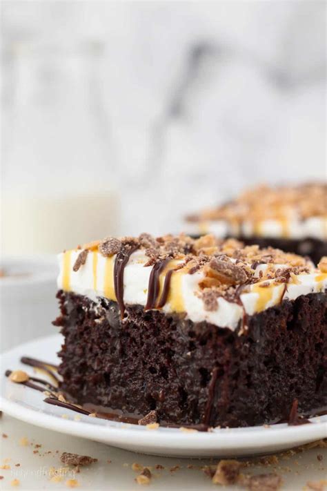 better-than-sex-cake-chocolate-caramel-poke-cake image