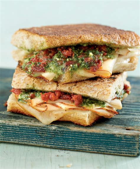 turkey-pesto-sandwich-5-ingredients-thriving-home image